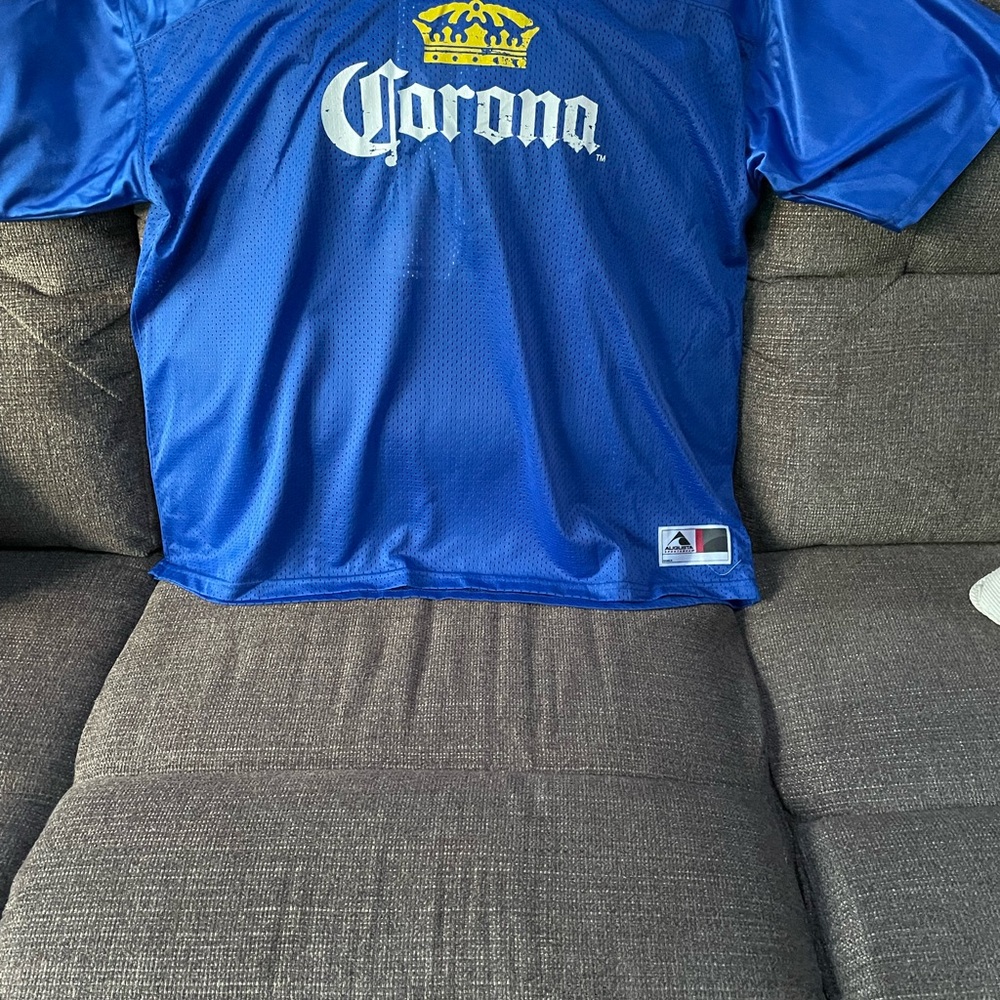 Blue Corona tee shirt